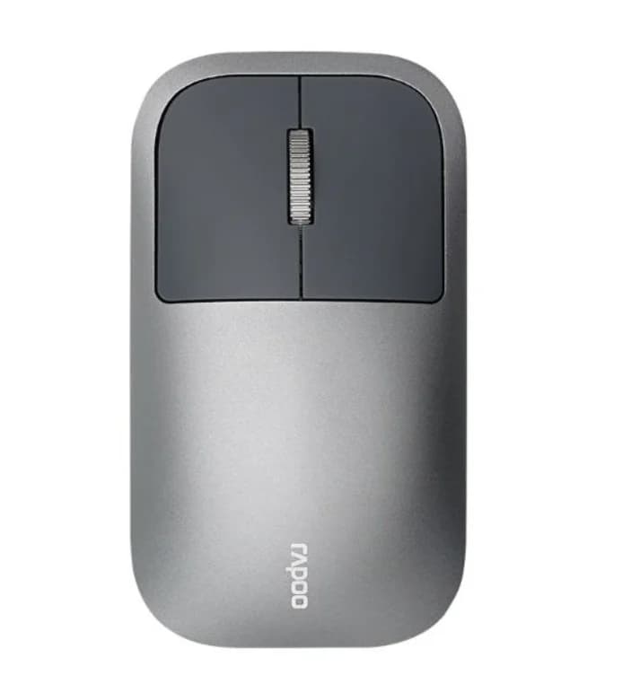 RAPOO M700 SILVER Wireless Mouse 2.4G/BT 5.0 1300DPI Long Battery Life Wireless Charging